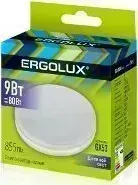 Лампа ERGOLUX LED-GX53-9W-GX53-6K (Эл. светодиодная 9Вт GX53 6500К 180-240В)