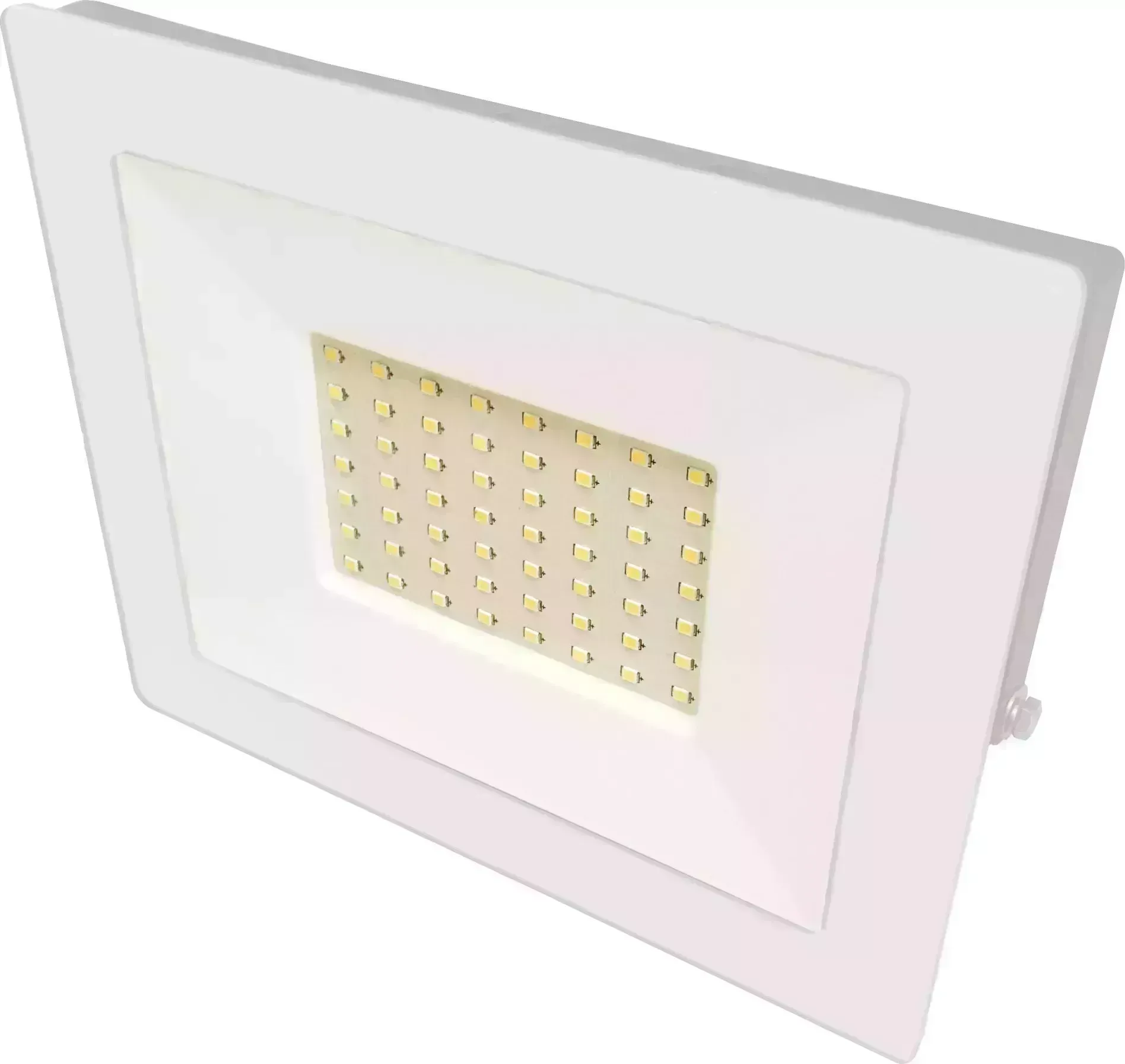 Светильник ULTRAFLASH LFL-3001 C01 белый ( SMD прожектор, 30 Вт, 230В, 6500К)