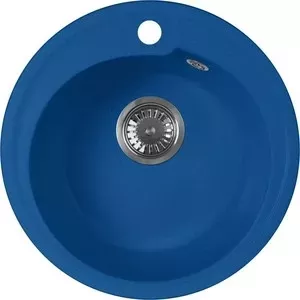 Мойка кухонная AquaGranitEx M-45 450х450 синий (M-45 (323))