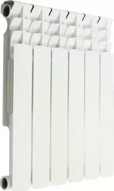 Радиатор АКВАПРОМ BI 500/80 B21 6 секций биметаллический (серый квадрат) 00-00018435