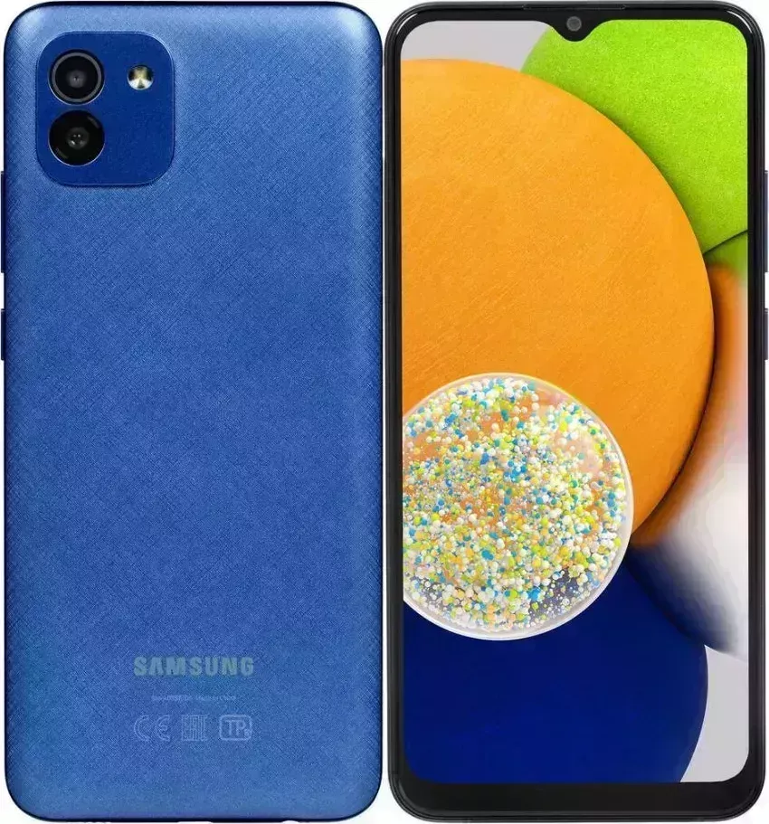 Смартфон SAMSUNG Galaxy A03 SM-A035F 32Gb 3Gb синий SM-A035FZBDSKZ