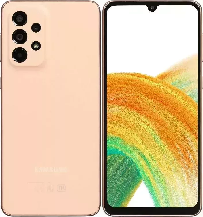Смартфон SAMSUNG GALAXY A33 5G SM-A336E 128GB 6GB оранжевый