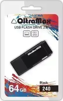 Флеш-накопитель OLTRAMAX OM-64GB-240-черный USB флэш-накопитель