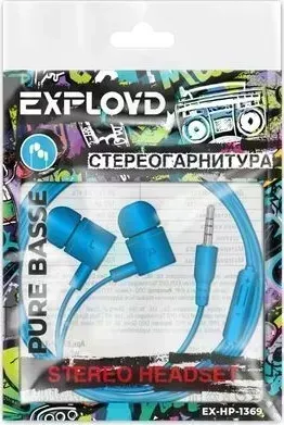 Гарнитура EXPLOYD EX-HP-1369 синий