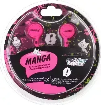 Наушники SMARTBUY (SBE-1020) MANGA пурпурный