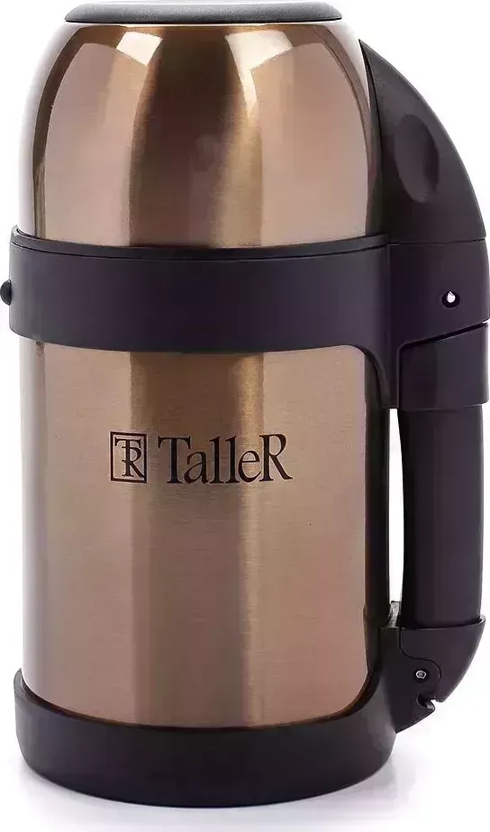 Термос TALLER TR-22408, 0,8л коричневый