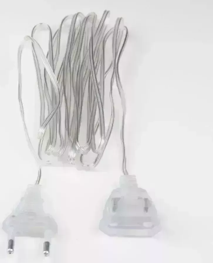 Удлинитель UNIEL UL-00007299 UCX-Y25/10W-200 CLEAR для подключения гирлянд 2м