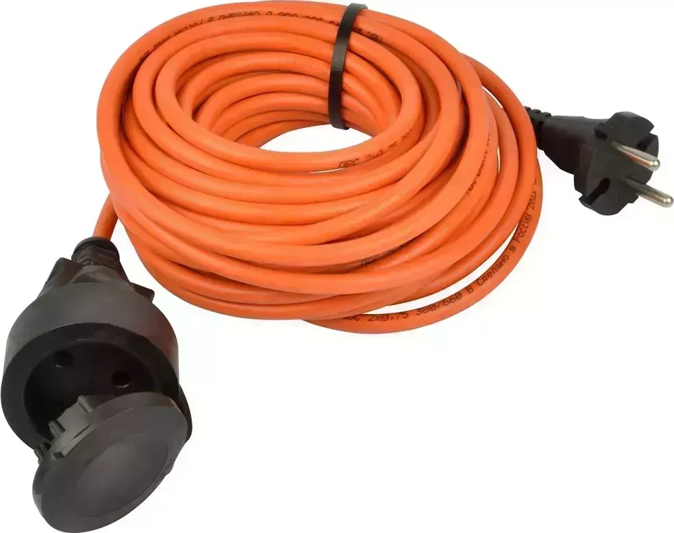 Кабель UNIEL UG /UCK-1N/2x0,75/20M/O IP44 ORANGE