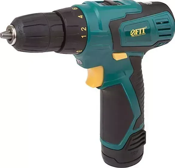 Дрель аккумуляторная FIT 80179 CD-12-1A -