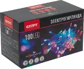 Гирлянда СТАРТ (14813) НГ 100 220V 8 реж 10м нить