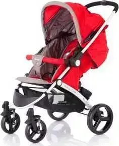 Коляска прогулочная BABY CARE Seville (mud/red)