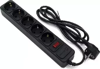 Сетевой фильтр 5BITES SP5B-130 - 5 роз - 3 м - черный