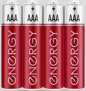 Батарейка ENERGY солевая R03/4S (AAА) (104408)