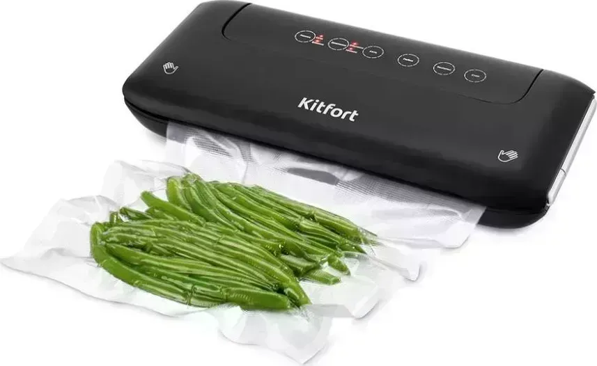 Вакуумный упаковщик KITFORT KT-1508 черный