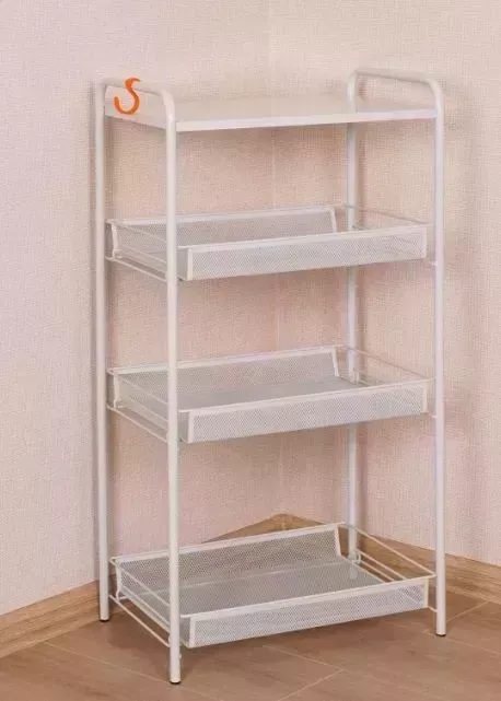 Этажерка ЗМИ "Ладья 34С" (LADYA 34С storage rack), серый Э558 С