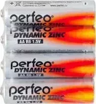 Батарейки PERFEO R6-4SH DYNAMIC ZINC (60)