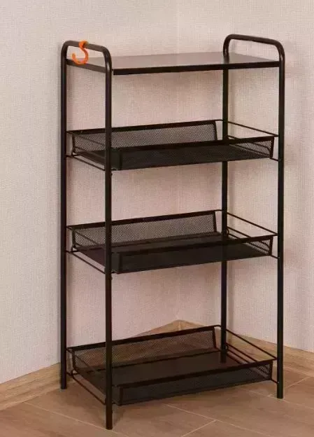 Этажерка ЗМИ "Ладья 34С" (LADYA 34С storage rack), черный Э558 Ч