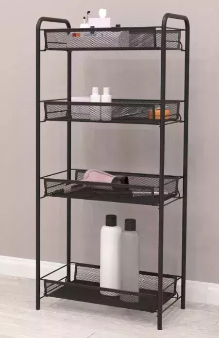 Этажерка ЗМИ "Ладья 24" (LADYA 24 storage rack), черный Э 556 Ч