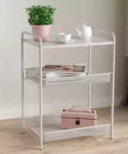 Этажерка ЗМИ "Ладья 33С" (LADYA 33С storage rack), серый Э557 С