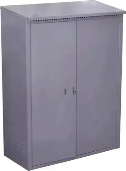 Шкаф ПЕТРОМАШ для газ/баллона 2-мест., (разборный)