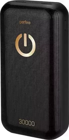 зарядное устройство PERFEO (PF_B4300) SPLASH - 30000 mah, черный