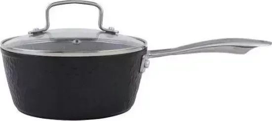 Ковш EDENBERG EB-3673 чеканный с крышкой 1.4л