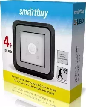 Cветодиодный фонарь SMARTBUY (SBF-4-K) 4AAA + датчик движения