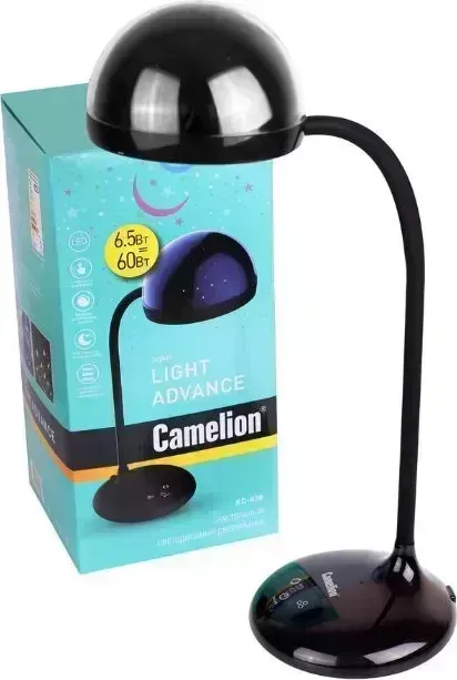 Настольный светильник CAMELION (13007) KD-828 C02 6.5 Вт черный