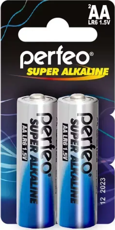 Батарейки PERFEO LR6-2BL MINI SUPER ALKALINE