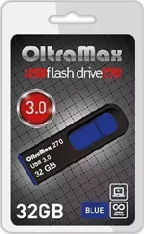 Флеш-накопитель OLTRAMAX OM-32GB-270-Blue 3.0 синий флэш-накопитель