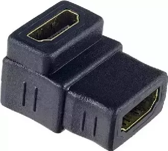 Кабель PERFEO (A7009) переходник угловой HDMI A розетка - HDMI A розетка
