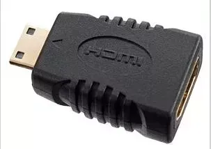 Кабель PERFEO (A7001) переходник HDMI C MINI HDMI вилка - HDMI A розетка