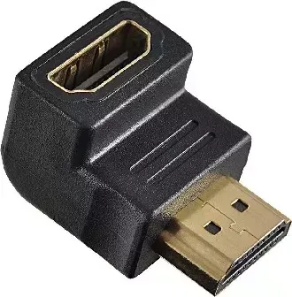 Кабель PERFEO (A7005) переходник угловой HDMI A вилка - HDMI A розетка