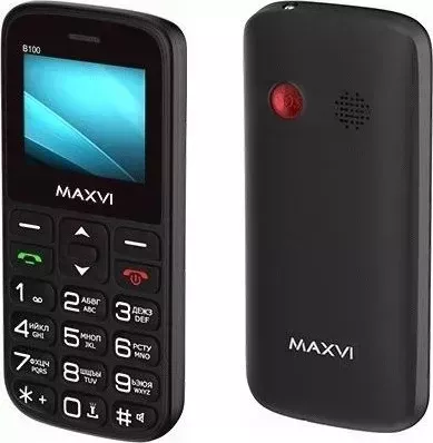 Мобильный телефон MAXVI B100 BLACK