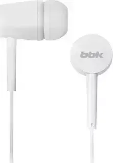 Наушники BBK EP-1002S белый
