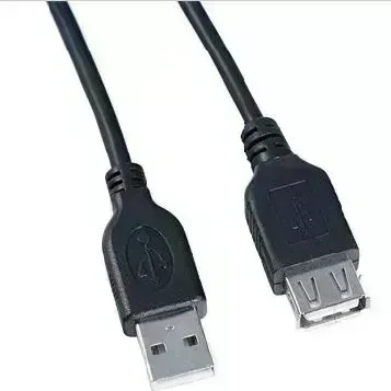 Кабель PERFEO (U4501) USB2.0 A вилка - А розетка 0.5 м