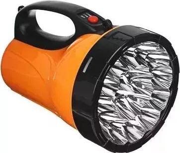 Фонарь ЕРМАК прожектор 18 ярк. LED, 3xАА / вилка 220В, пластик, 17x11 см 198-012