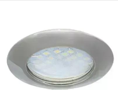 Светильник ECOLA FC1622EFY LIGHT MR16 DL92 GU5.3 встр. выпуклый Хром 30X80 - 2PACK (кD74)