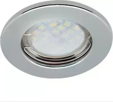 Светильник ECOLA FC1621EFY LIGHT MR16 DL90 GU5.3 встр. плоский Хром 30X80 - 2PACK (кD74)
