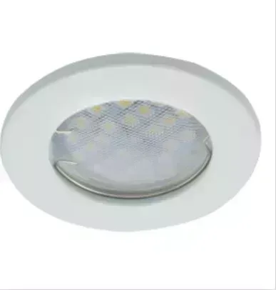 Светильник ECOLA FW1621EFY LIGHT MR16 DL90 GU5.3 встр. плоский Белый 30X80 - 2PACK (кD74)