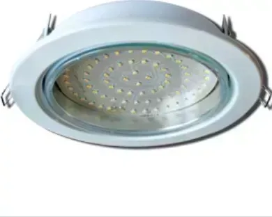 Светильник ECOLA FW70H5ECB GX70-H5 белый встр. без рефл. 53X151 (кD135)