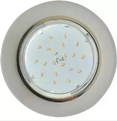 Светильник ECOLA FL53RNECH GX53 H4 5310 GLASS Стекло Круг хром - матовый 38X126 (к+) встраиваемый светильник H4 -