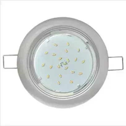 Светильник ECOLA FS53EFECD GX53 DGX5315 Встраиваемый Легкий Серебро (светильник) 18X100 встраиваемый светильник