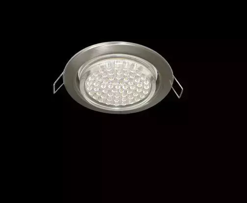 Светильник ECOLA FS5310ECB GX53 H4 DOWNLIGHT WITHOUT REFLECTOR_SATIN CHROME (светильник) 38X106 - 10 PACK (кD102) встраиваемый светильник H4 - 10