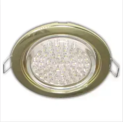 Светильник ECOLA FG5310ECB GX53 H4 DOWNLIGHT WITHOUT REFLECTOR_GOLD (светильник) 38X106 - 10 PACK (кD102) встраиваемый светильник H4 - 10