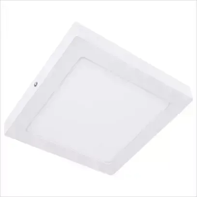 Встраиваемый светильник ECOLA DSSD18ELC DOWNLIGHT накладной Квадратный даунлайт с драйвером 18W 220V 6500K 220x220x32