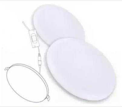Встраиваемый светильник ECOLA DFRV18ELC DOWNLIGHT встраив. Круглый безрамочный даунлайт с драйвером 18W 220V 4200K 120X30