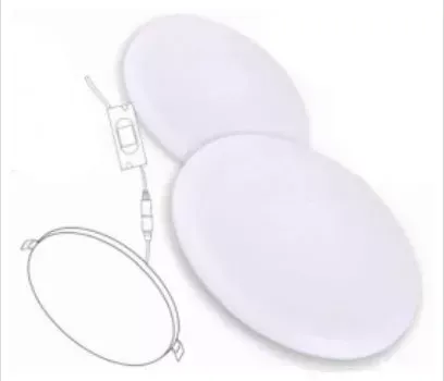Встраиваемый светильник ECOLA DFRV90ELC DOWNLIGHT встраив. Круглый безрамочный даунлайт с драйвером 9W 220V 4200K 90X30