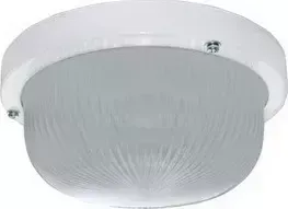 Лампа светодиодная ECOLA TR53L1ECR GX53 ДПП 03-7-101 Круг накладной 1*GX53 матовое стекло IP65 белый 185х185х85