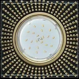 Светильник ECOLA FP53SGECB GX53 40х123х123 мм